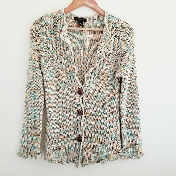 Bcbgmaxazria Multicolor Knit Cardigan 